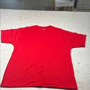 Champion Red Short Sleeve Tee